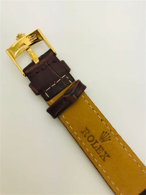 leather strap watch rolex|Rolex replacement watch straps.